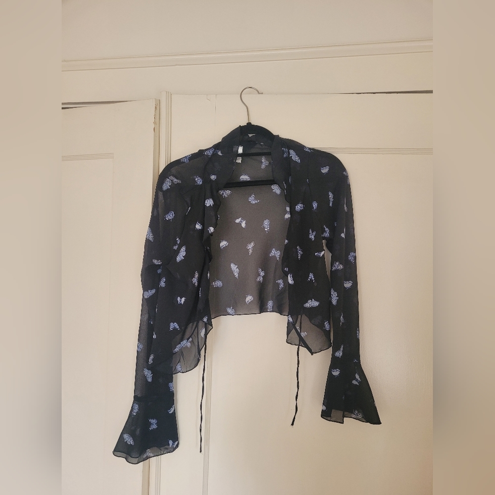 H&M Butterfly Cardigan